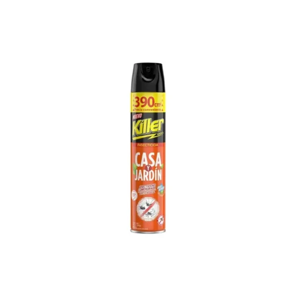 INSECTICIDA KILLER CASA Y JARDIN 390CC