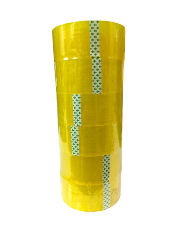 PACK CINTA DE EMBALAJE AMARILLA 100 MTS