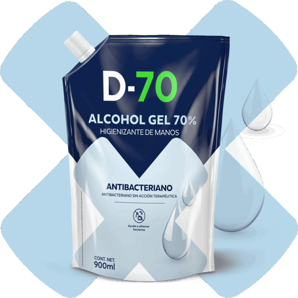 JABON LIQUIDO ANTIBACTERIAL D-70 / 900ML