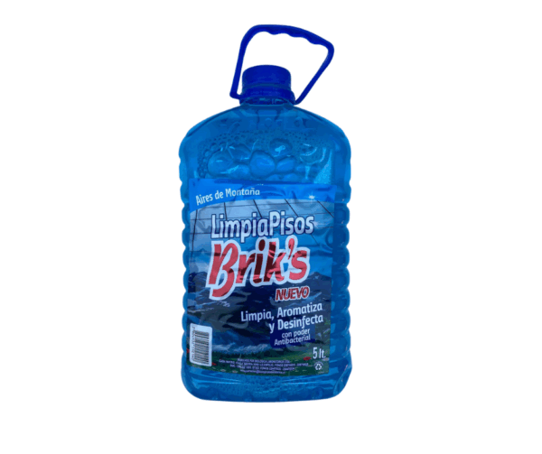 BIDON LIMPIA PISOS BRIKS 5 LTS
