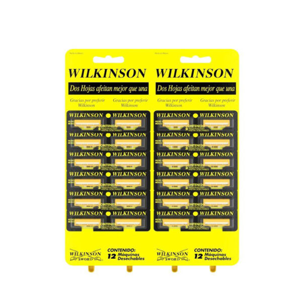 DISPLAY PRESTOBARBA WILKINSON 24UNI