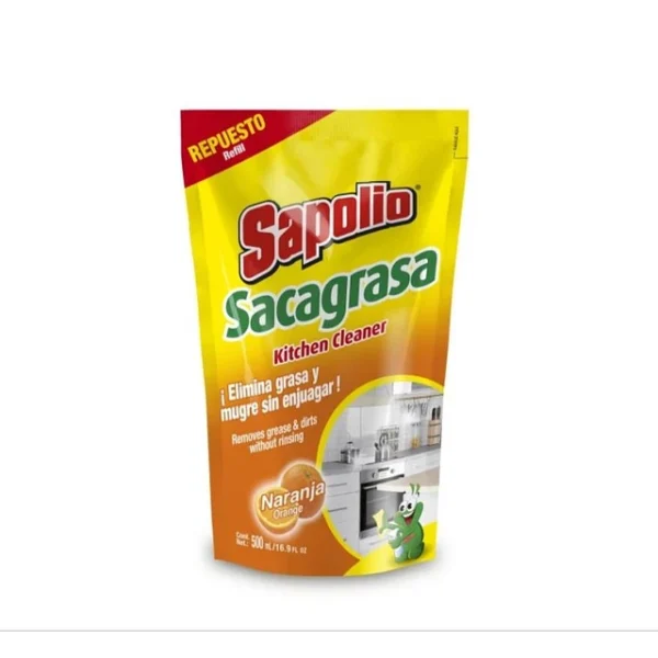 RECARGA SACA GRASA SAPOLIO 500ML