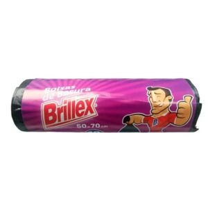 BOLSA BASURA ROLLO BRILLEX 50X70 (PEQUEÑA)