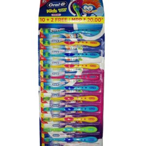 TIRA CEPILLOS NIÑOS ORAL B 12UNI