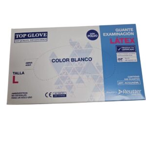 CAJA GUANTES LATEX TALLA L