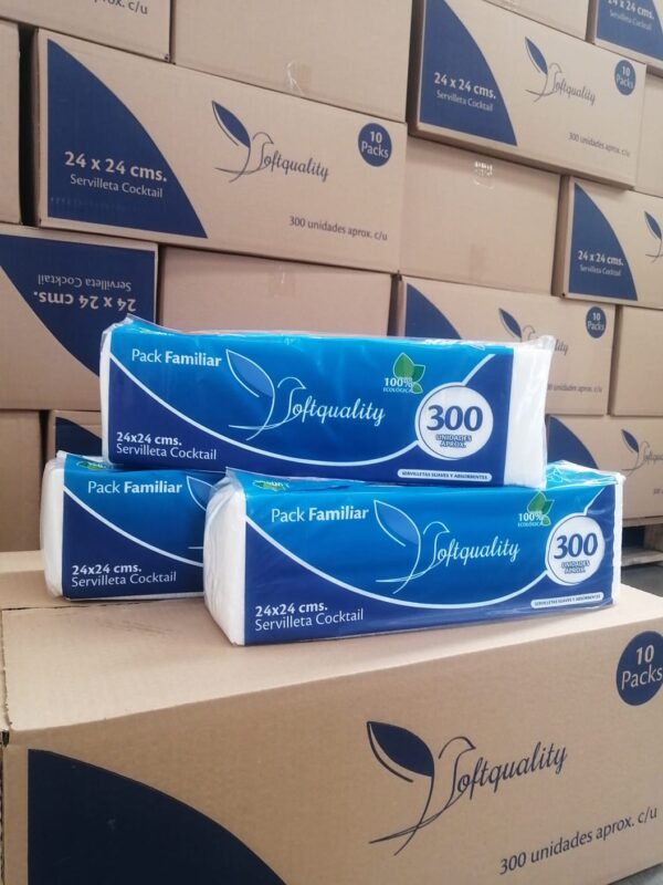 CAJA SERVILLETA SOFTQUALITY 300 UNI