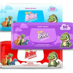 TOALLA BRILLEX BEBE 50U