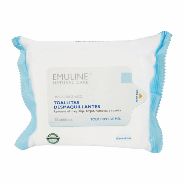 TOALLA DESMAQUILLANTE EMULINE 25UNI