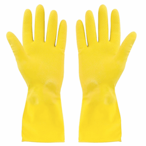 PAQUETE GUANTES AMARILLOS BRILLEX TALLA L