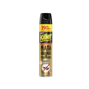 INSECTICIDA KILLER 390CC ARAÑAS Y CUCARACHAS