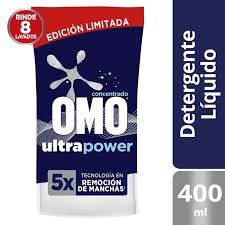 SACHET OMO LIQUIDO ULTRA 400ML
